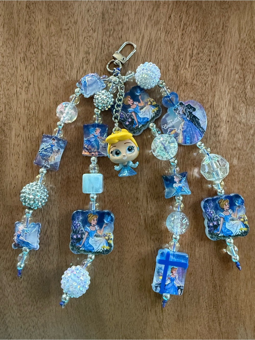 ✨Cinderella and Belle Handmade Keychains (special order) AS IS ✨